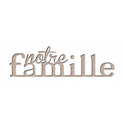 Notre famille (to be translated)